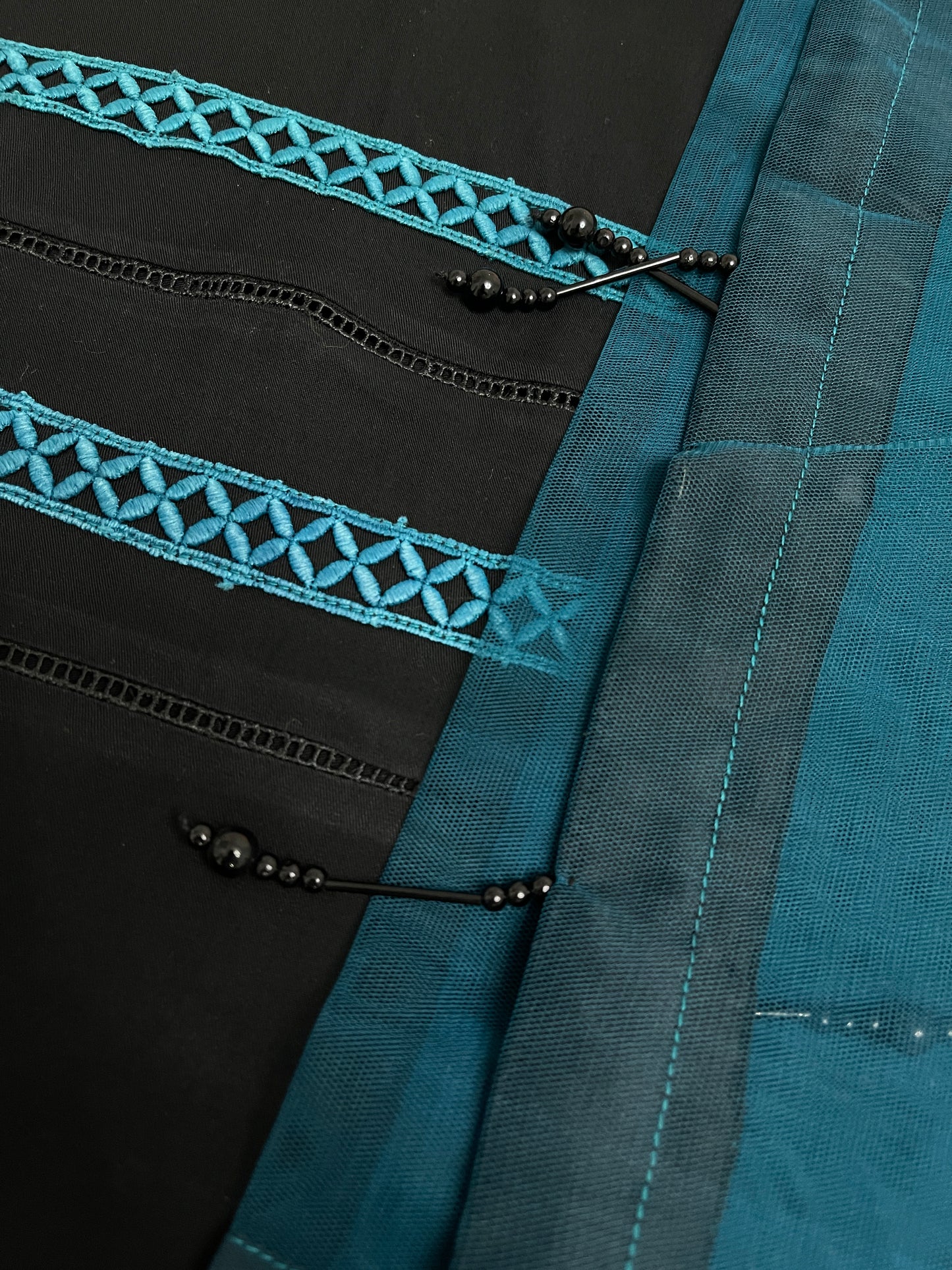 Missing Item - SEEMAL - 2 Piece Black Linen Suit with No Dupatta (8746817519829)
