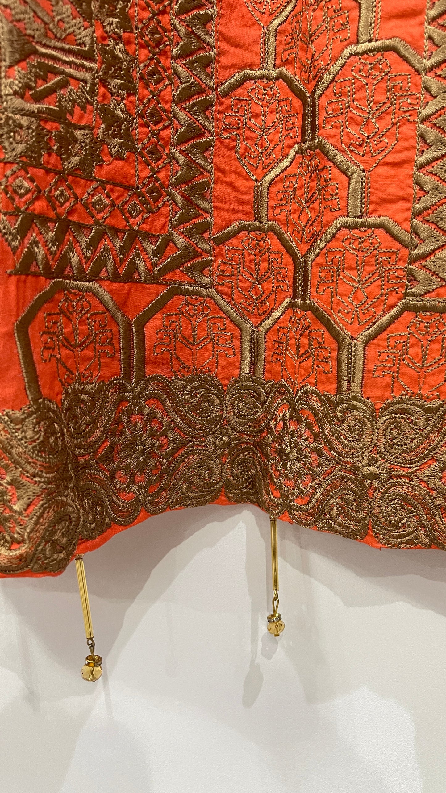 Original KHAS 3 Piece Orange Lawn Suit with Printed Dupatta (7874071724245)