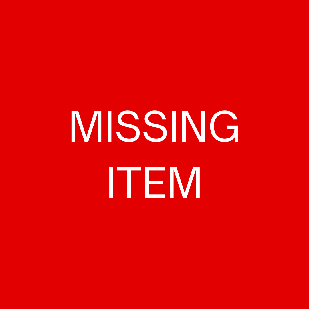 Missing Item