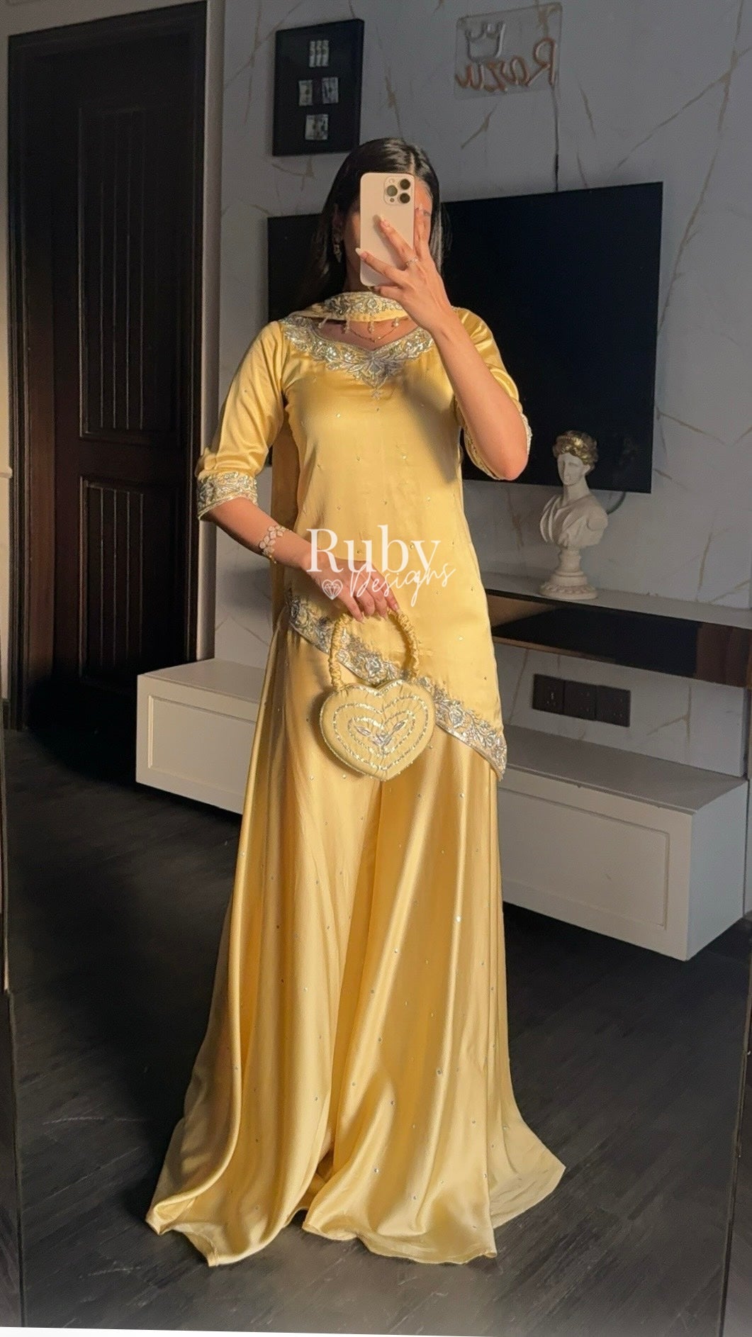 RANI Butter - 3 Piece Luxury Silk with Matching Bag