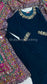 NADIRA - 3 Piece Luxury Velvet Suit with Heavy Mirror Shawl