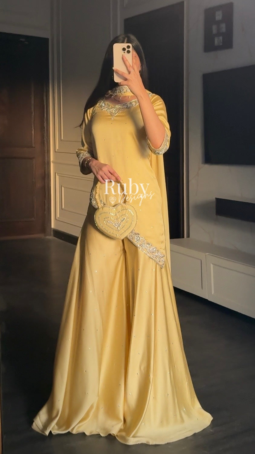 RANI Butter - 3 Piece Luxury Silk with Matching Bag