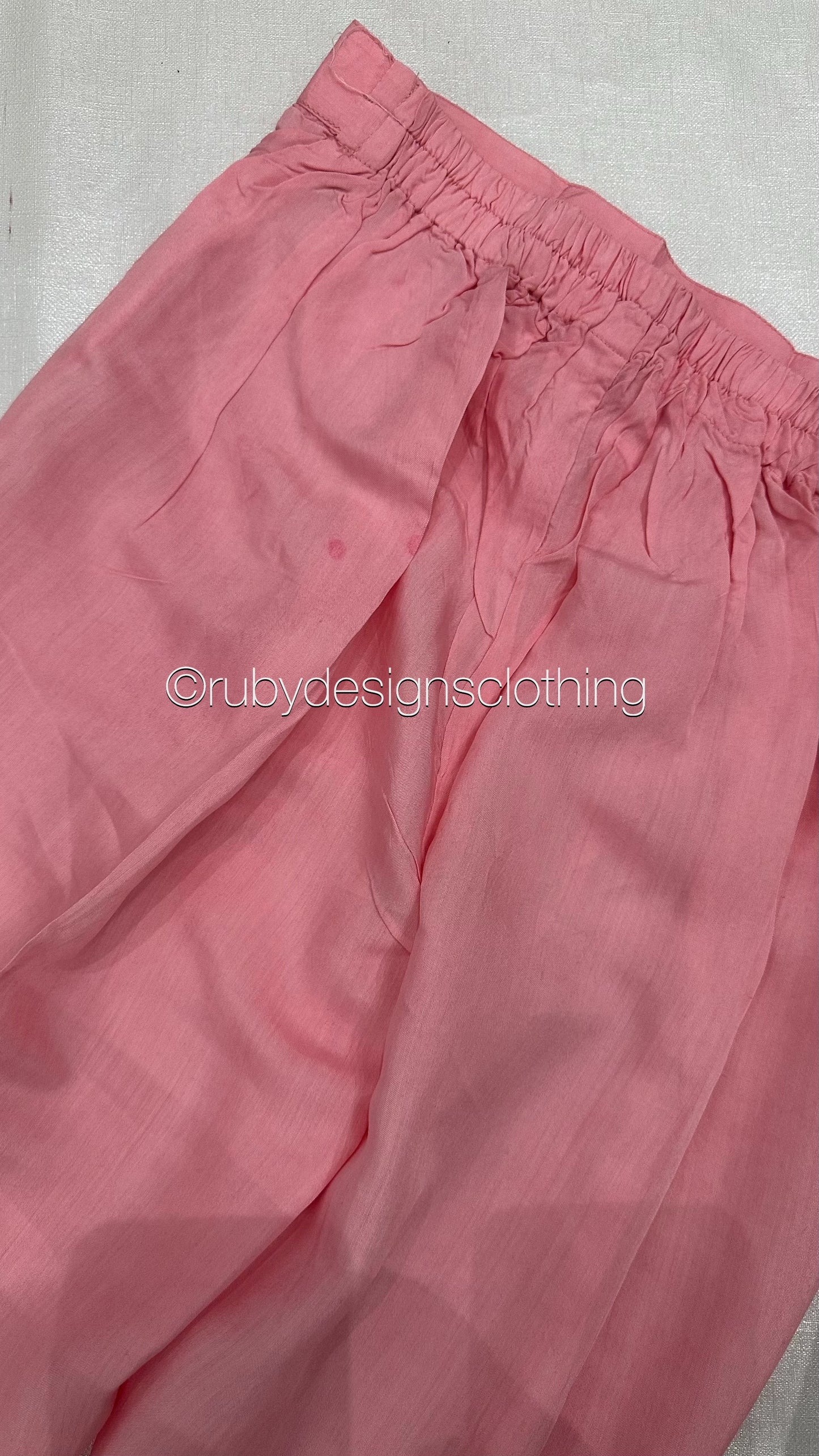 Minor Defect - NISA - 3 Piece Rose Pink Suit with Pearls (8748064735445) (8748067815637)