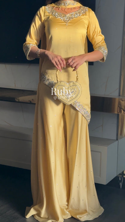 RANI Butter - 3 Piece Luxury Silk with Matching Bag