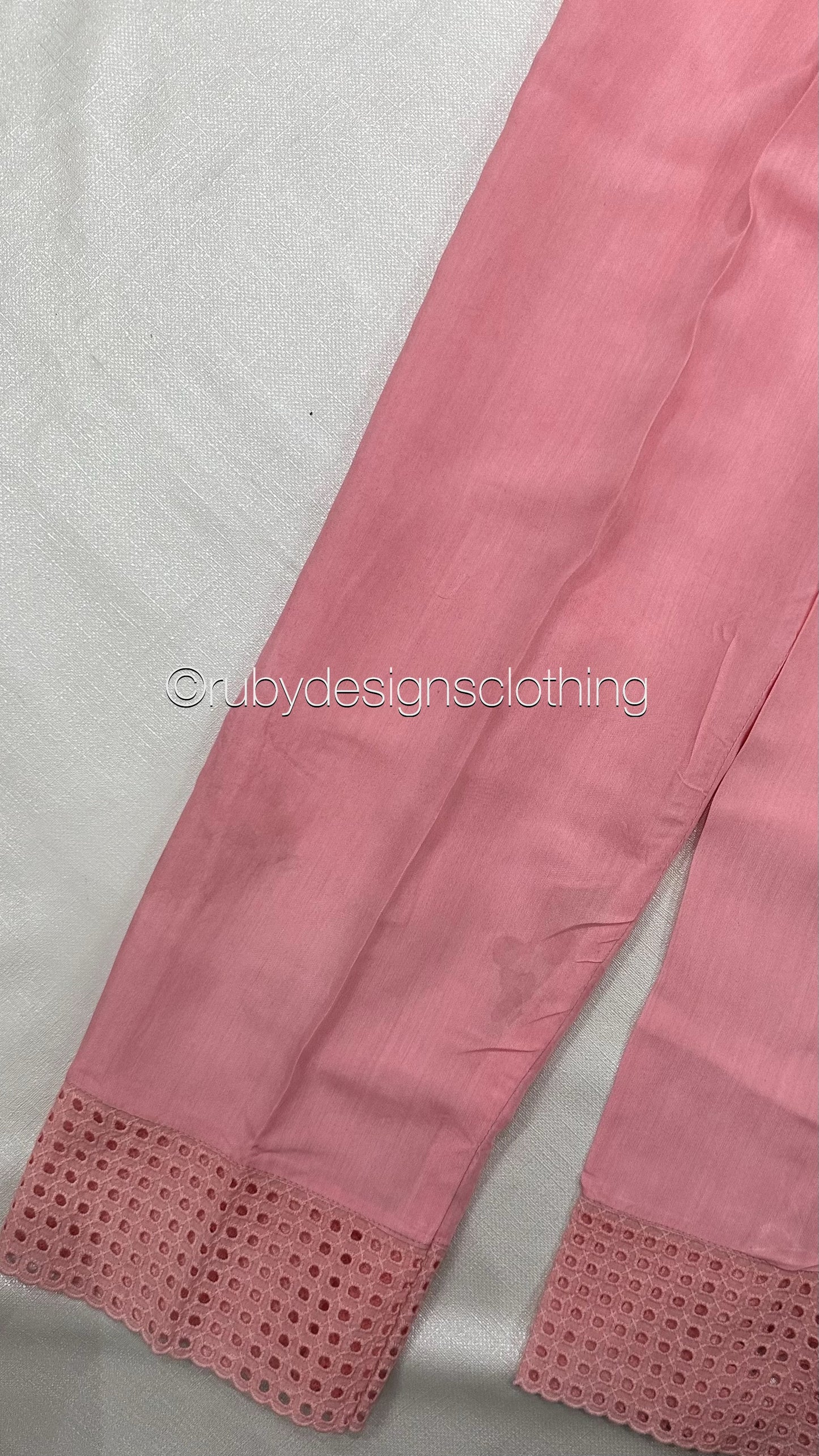 Minor Defect - NISA - 3 Piece Rose Pink Suit with Pearls (8748073615573)