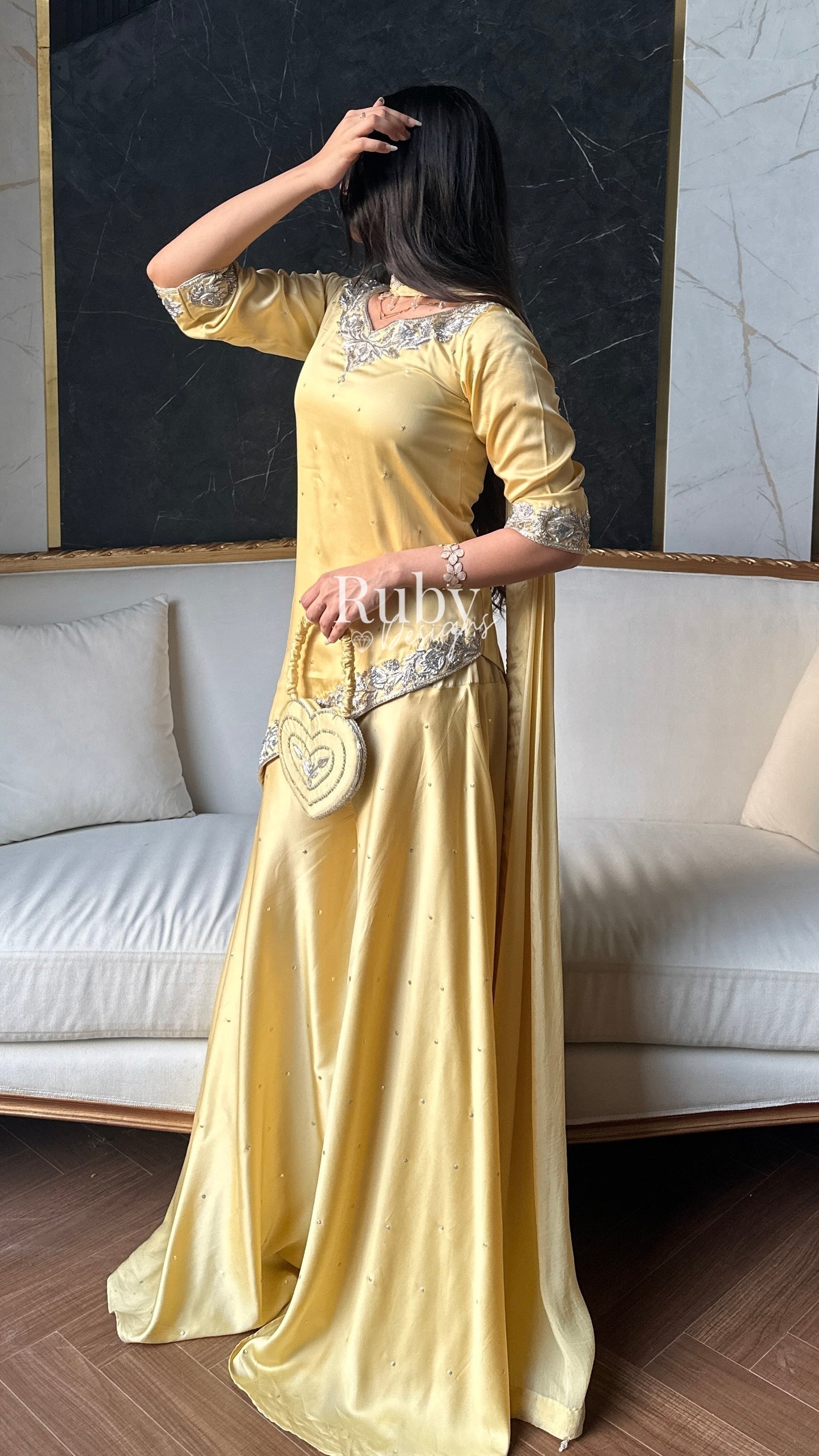 RANI Butter - 3 Piece Luxury Silk with Matching Bag