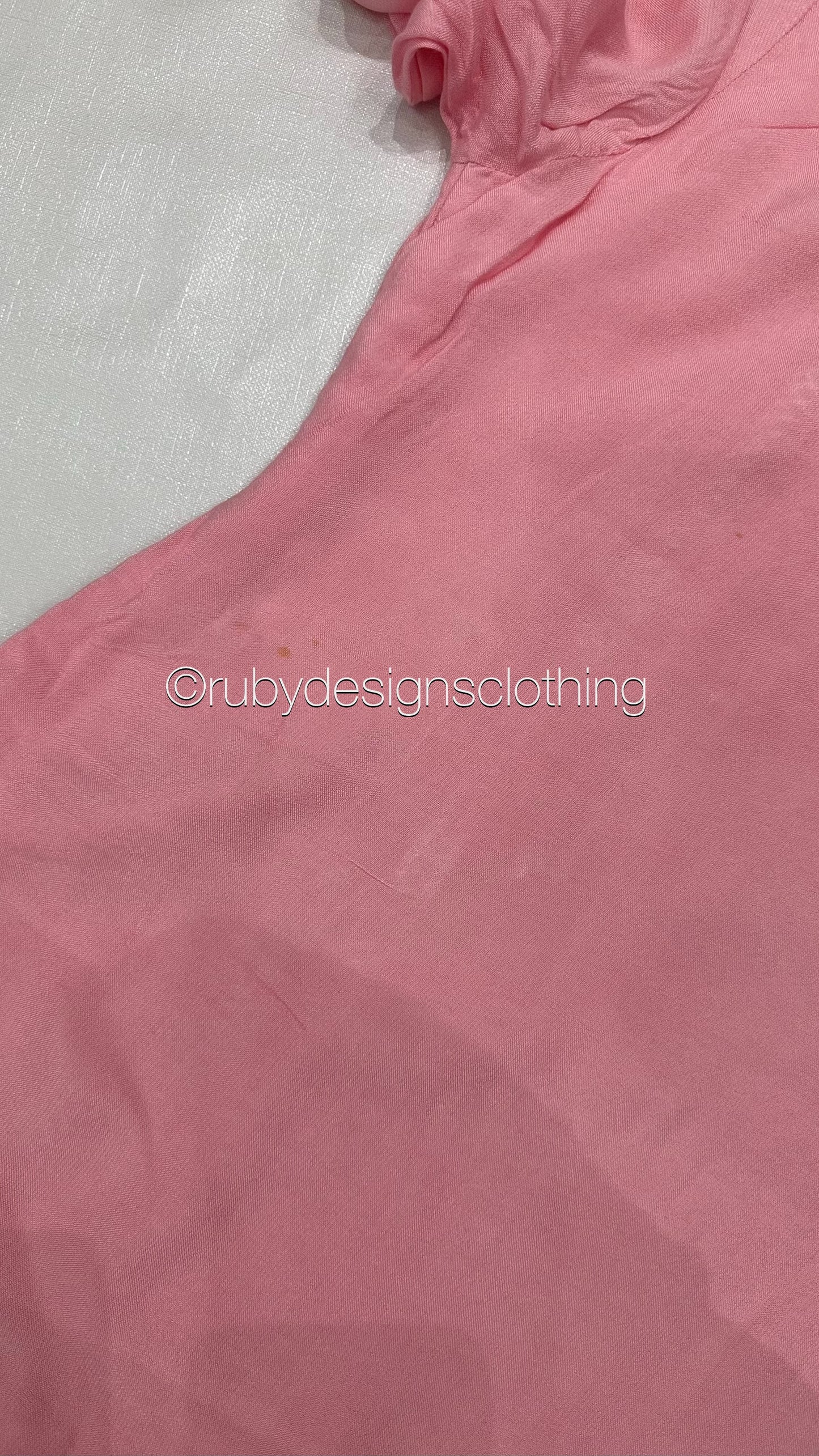 Minor Defect - NISA - 3 Piece Rose Pink Suit with Pearls (8748067815637)