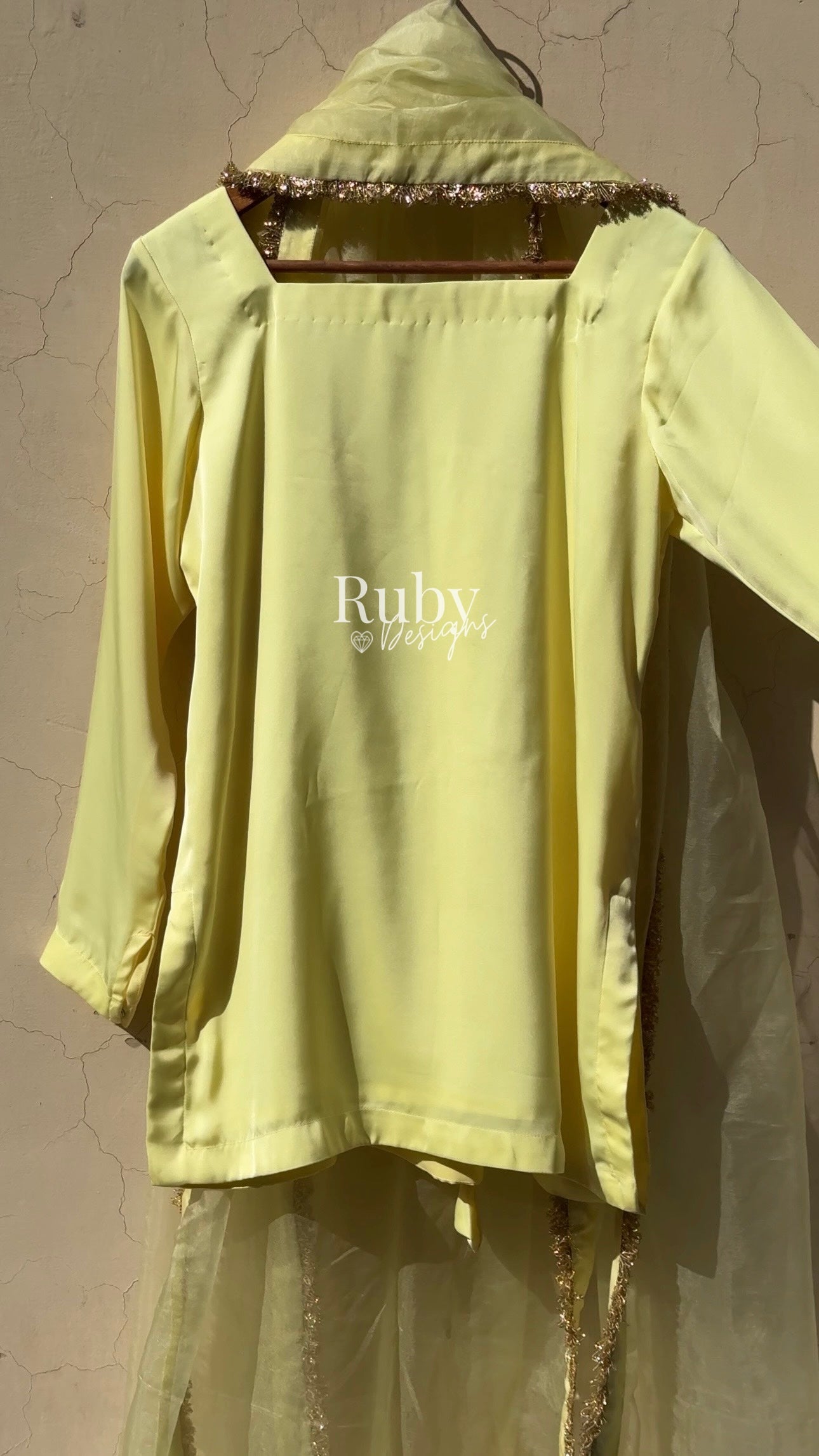 AMELLE Honey - 3 Piece Silk Suit with Balloon Pants