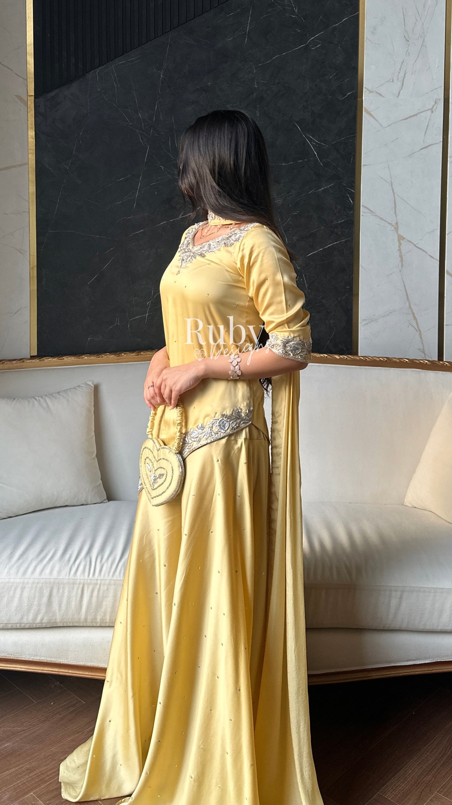RANI Butter - 3 Piece Luxury Silk with Matching Bag