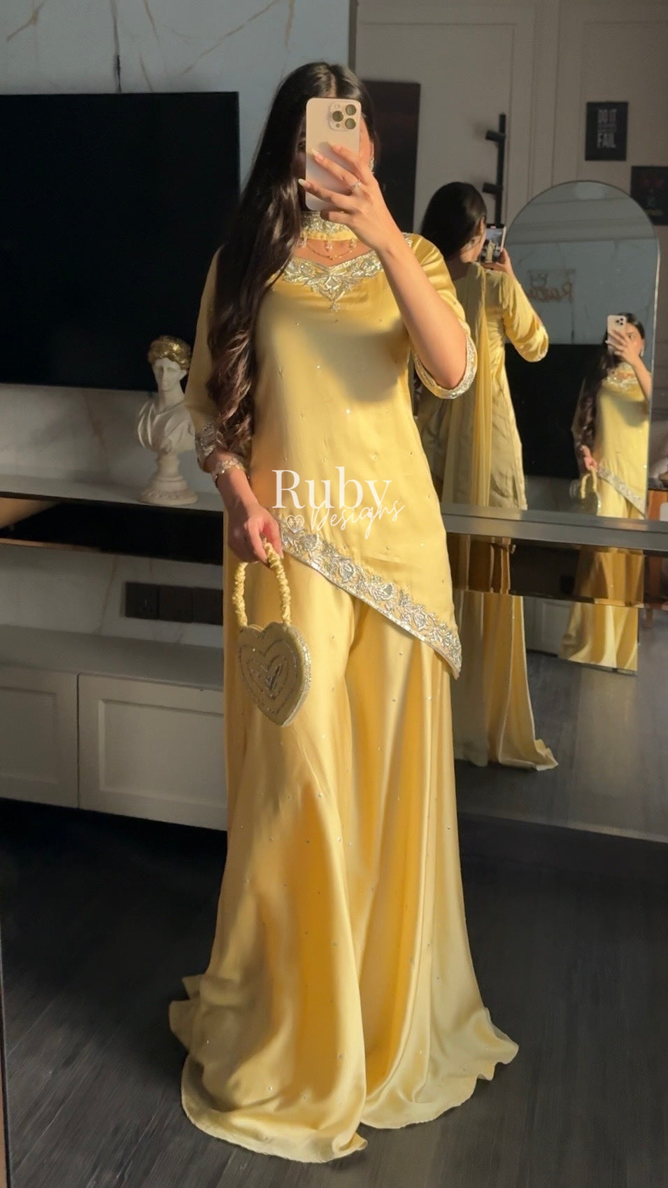 RANI Butter - 3 Piece Luxury Silk with Matching Bag