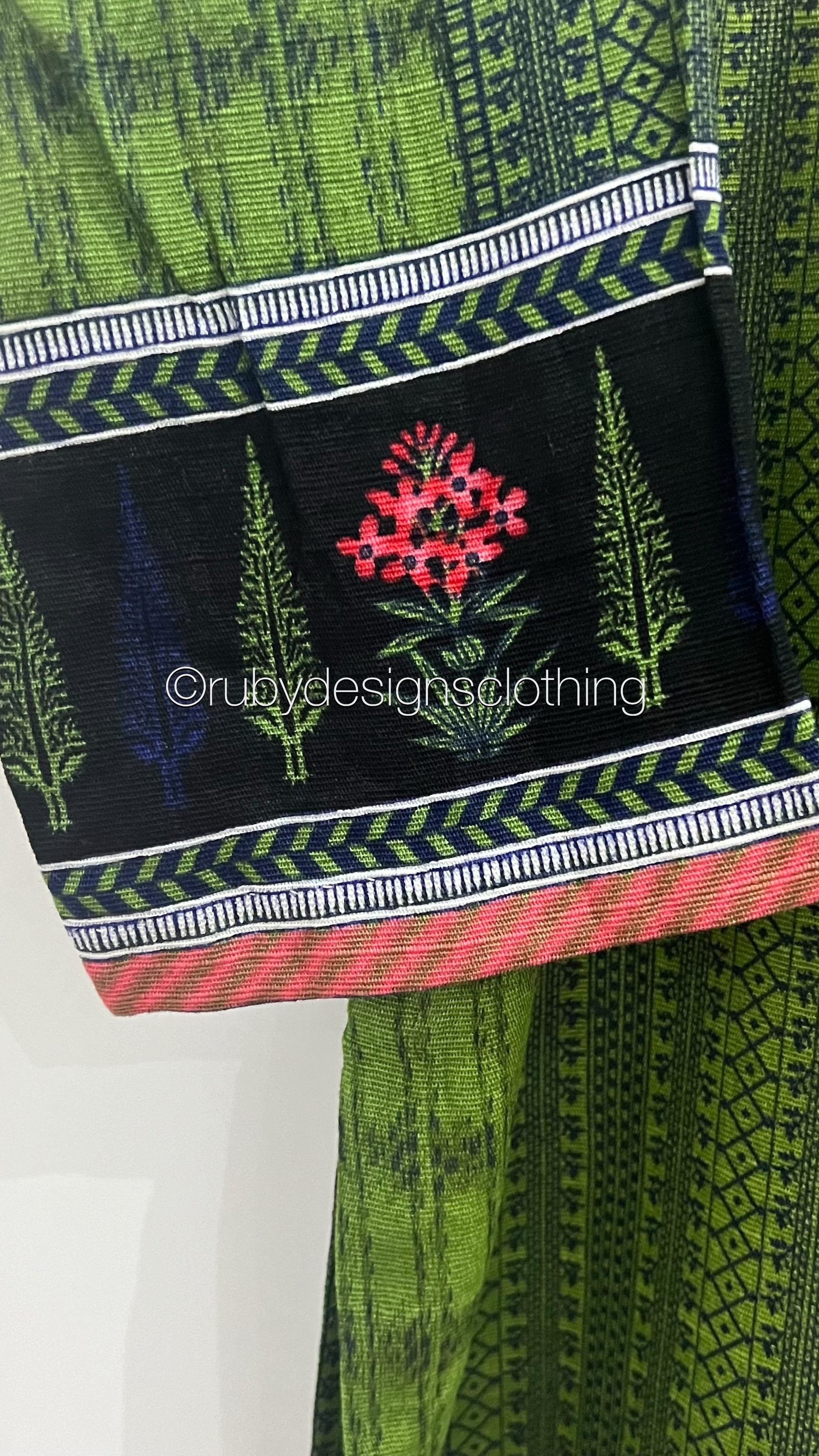 3 Piece Green Khaddar Suit with Shawl (8748086919381)