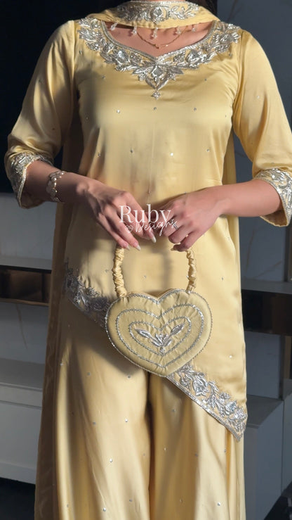 RANI Butter - 3 Piece Luxury Silk with Matching Bag