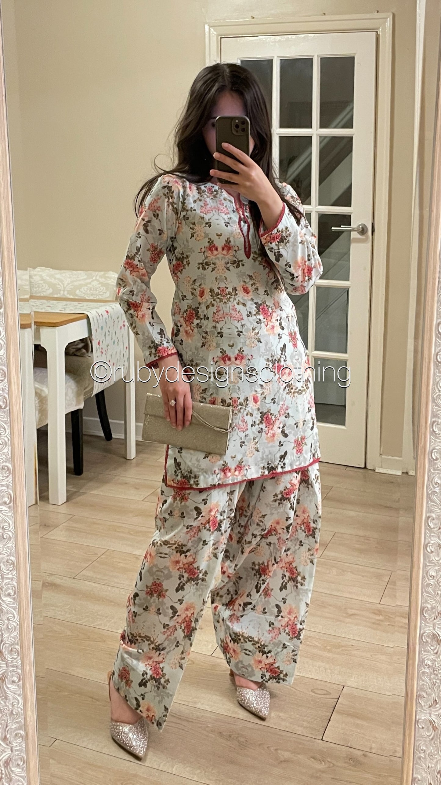 Petal Blush  - 3 Piece Swiss Lawn Suit with Silk Dupatta