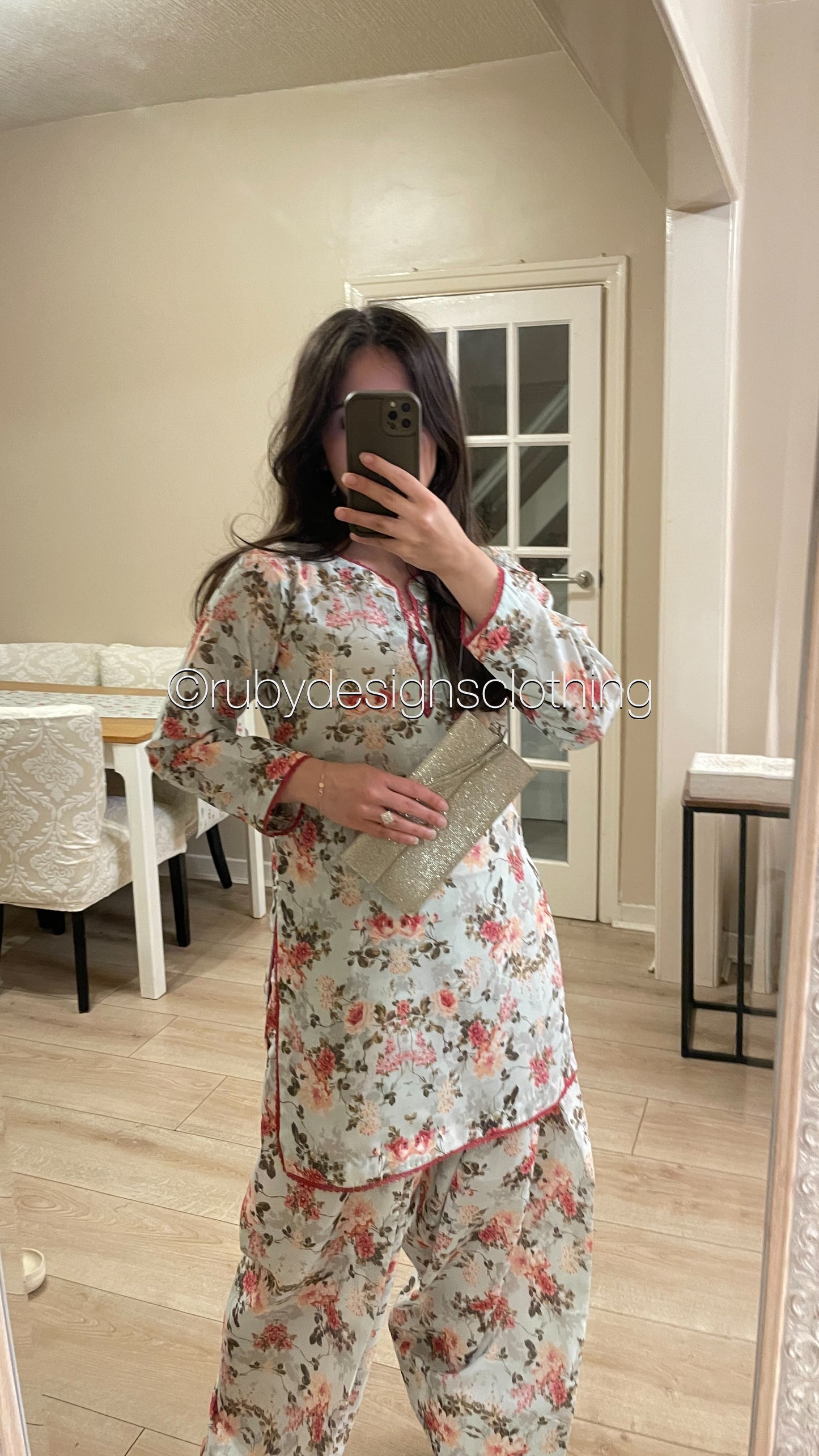 Petal Blush  - 3 Piece Swiss Lawn Suit with Silk Dupatta