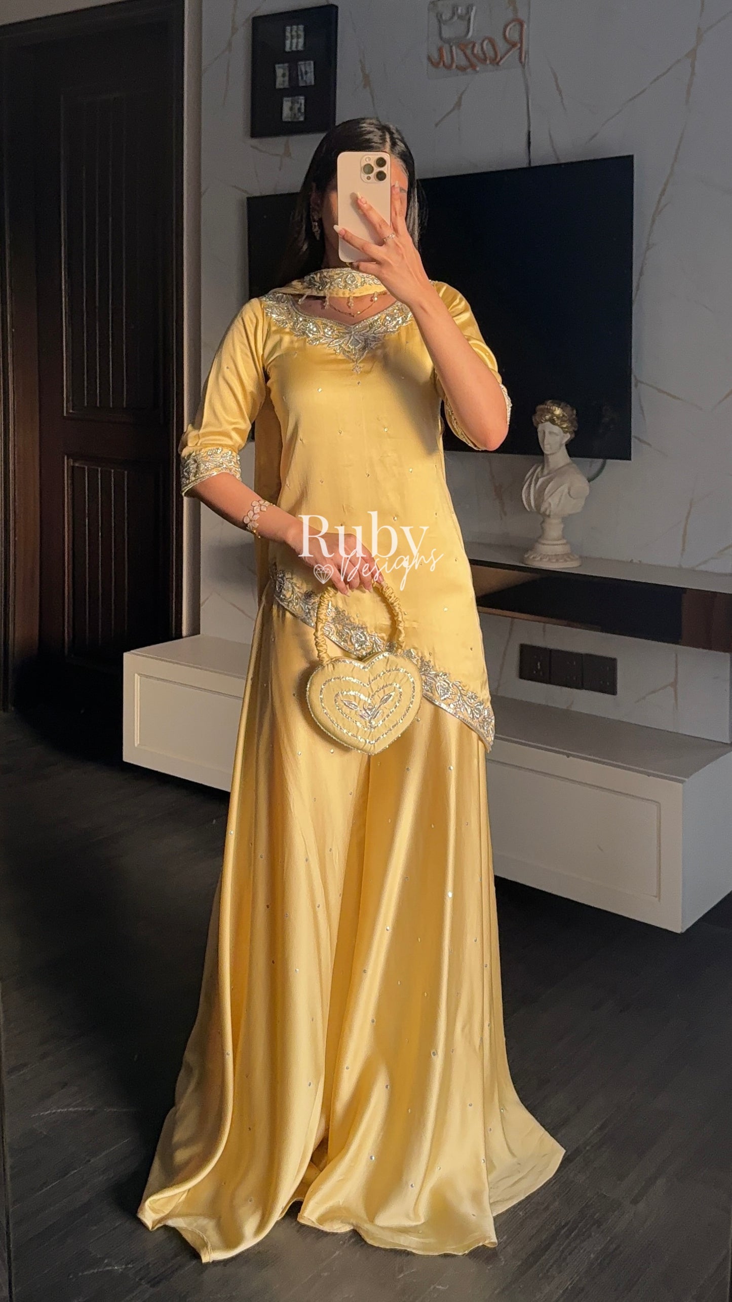 RANI Butter - 3 Piece Luxury Silk with Matching Bag