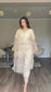 NOOR Ivory - 3 Piece Heavy Embroidered Net Suit with 3D Details