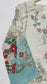 Original Tawakkal Felicia Stitched Cream Linen Print Suit with Embroidery