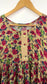 Minor Defect: 3 Piece Beige Floral Print Linen Dress