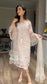 NOOR Powder Pink - 3 Piece Heavy Embroidered Net Suit with 3D Details