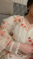 YUSRA - 3 Piece Cream Floral Print Swiss Lawn Suit with Organza Dupatta