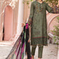 Original Mina by Riaz Arts Khaki Luxury Lawn Suit with Embroidery