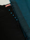 SEEMAL - 3 Piece Black Linen Suit with Teal Net Dupatta