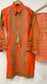 Original KHAS 3 Piece Orange Lawn Suit with Printed Dupatta