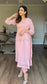 SERENA Pink - 3 Piece Baby Pink Chiffon Suit with Chiffon Dupatta