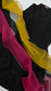 HUDA - 4 Piece Black Cotton Silk Suit with Ombre Organza Dupatta