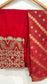 3 Piece ANAYA Inspired Red Embroidered Suit
